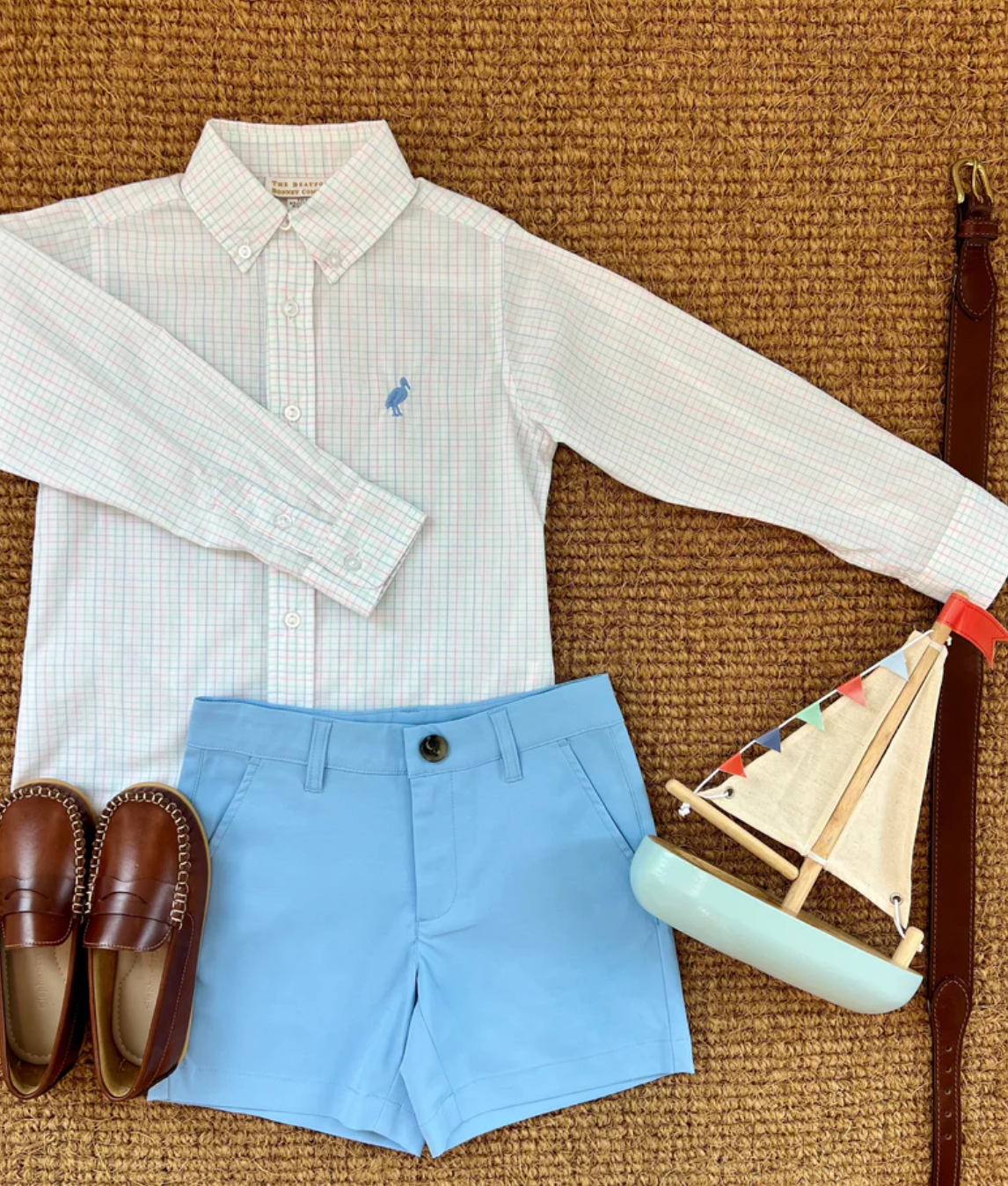 Dean's List Dress Shirt- Whitby Windowpane