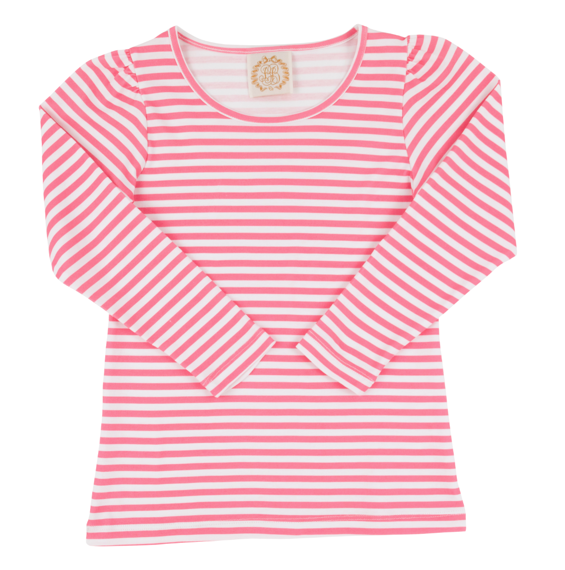 Long Sleeve Penny's Play Shirt- Romany Rose Stripe