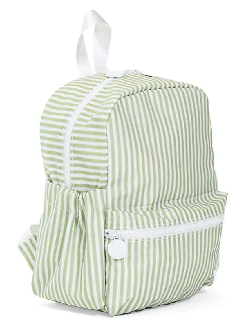 Pimlico Sage Stripe Mini Backpacker