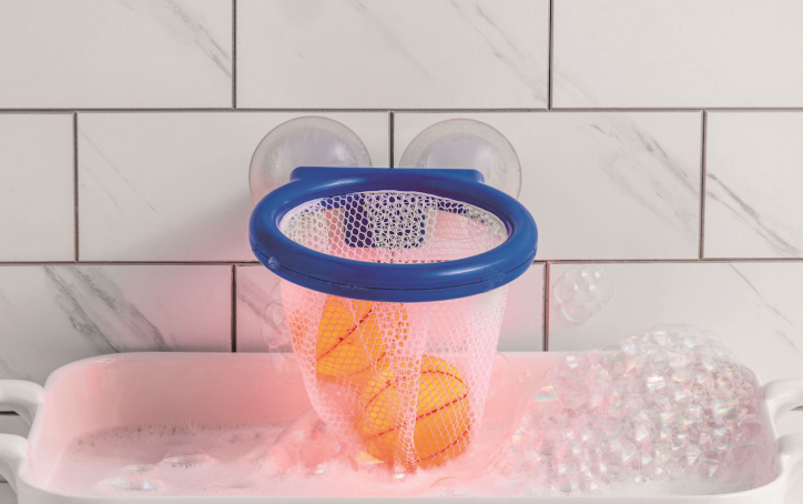 Basketball Light Up Bath Toy Set