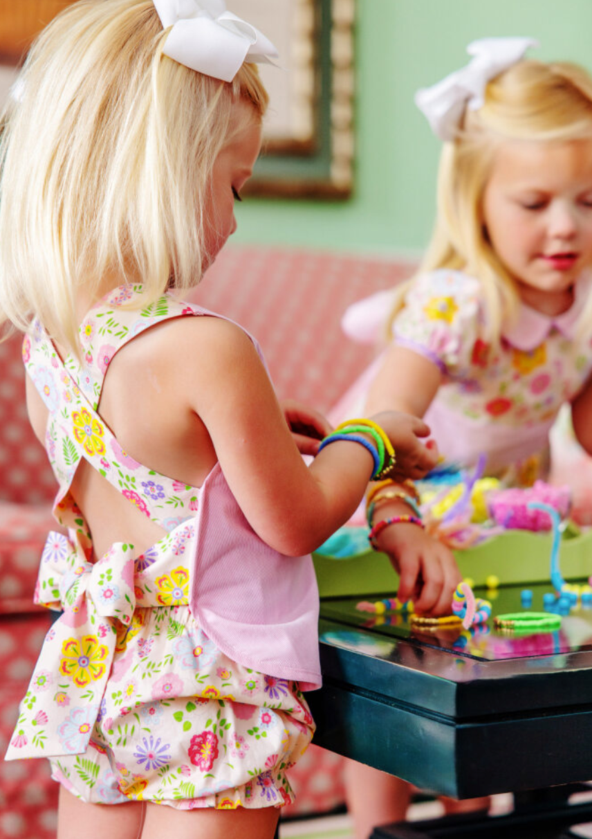 Betsey Bow Back Set- Boca Grande Begonia