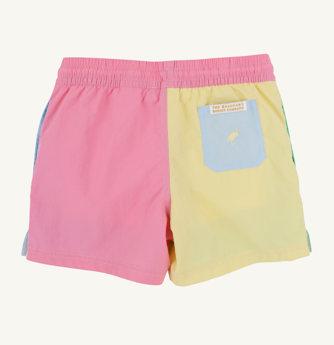 Country Club Colorblock Trunk- Grace Bay Green/ Buckhead Blue