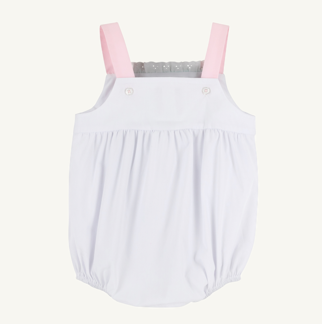 Bitsy Bubble- Worth Ave White Palm Beach Pink Flowers