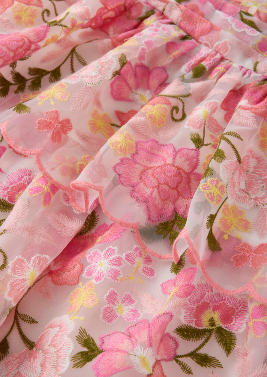 Avery Embroidered Maxi Dress