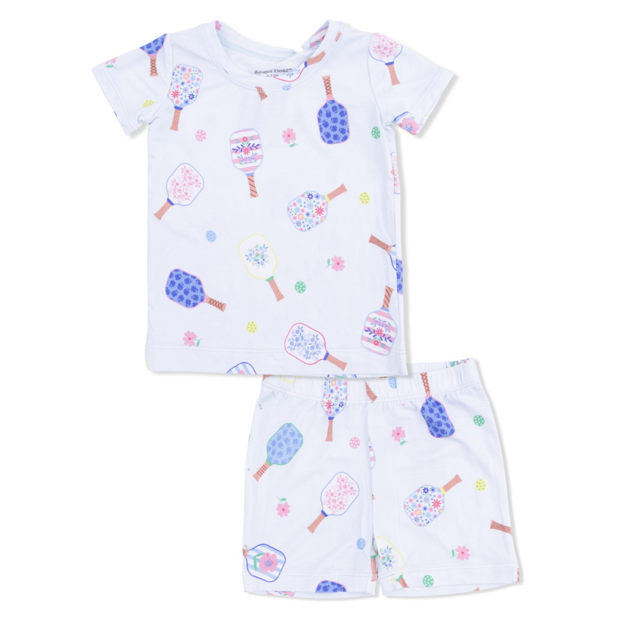 Floral Pickleball Loungewear Short Set