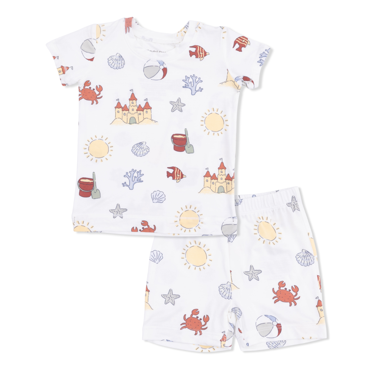 Sunny Sandcastles Loungewear Short Set