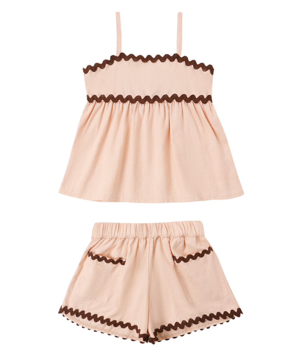 Ric Rac Set || Blush