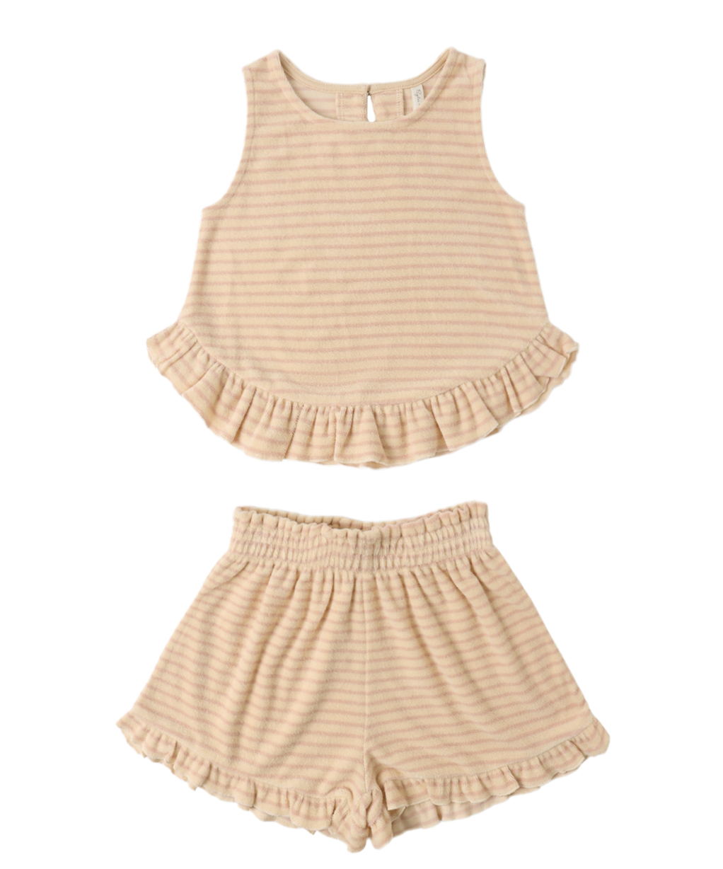 Faye Set || Pink Stripe