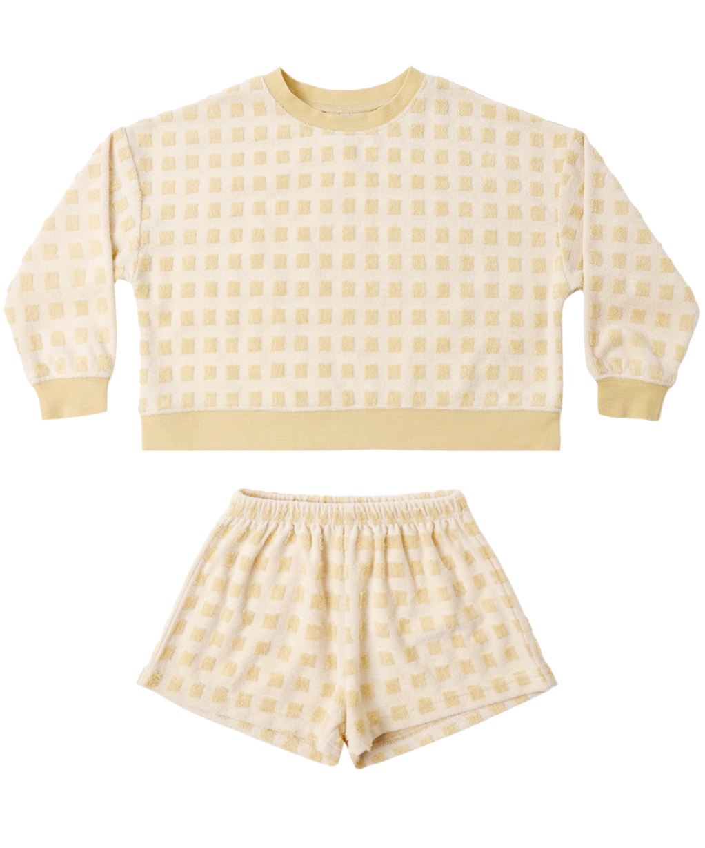 Karli Set || Butterscotch Grid