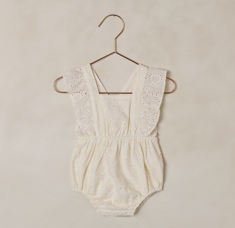 Lucy Romper | Ivory