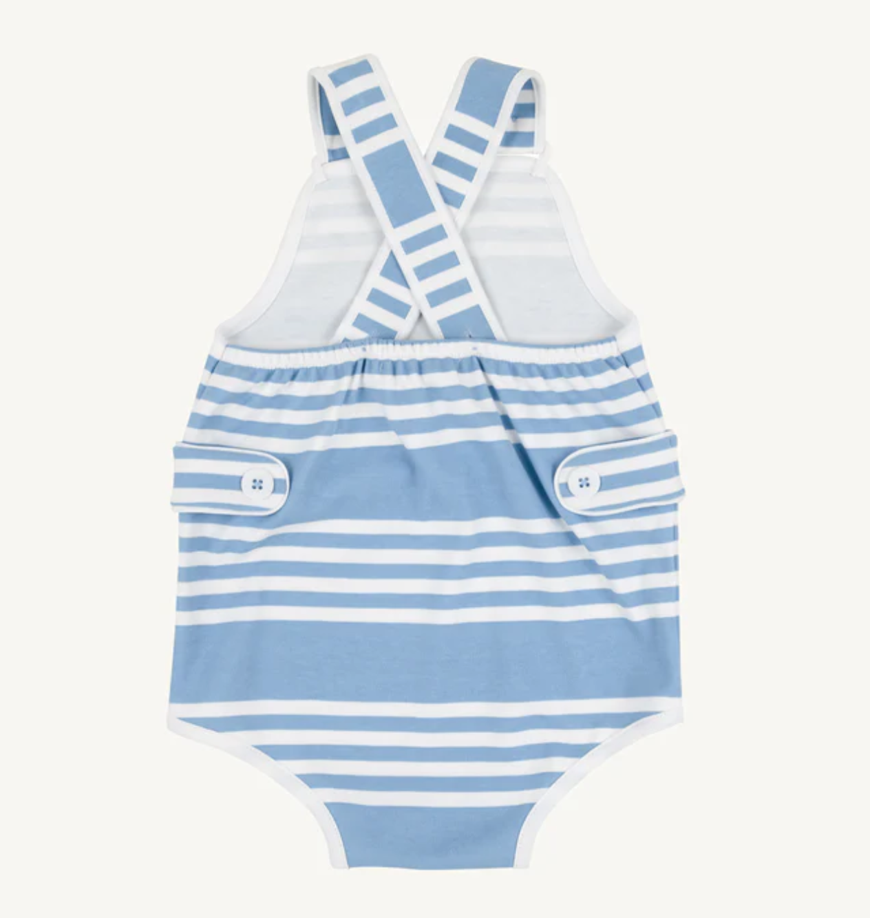 Skipper Sunsuit- Saddle Ridge Stripe