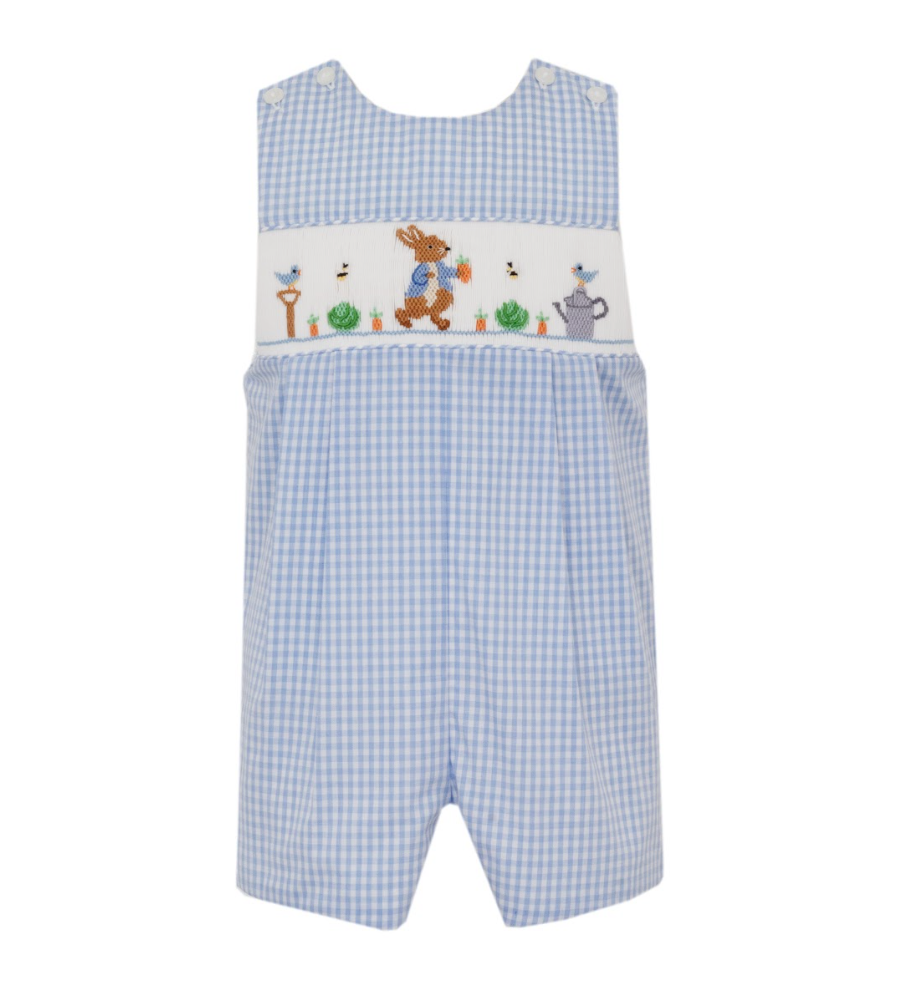 Peter Rabbit Blue Gingham Jon Jon