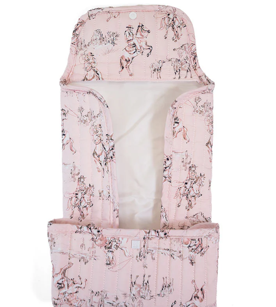 Quilted Changing Mat- Cowgirl Toile