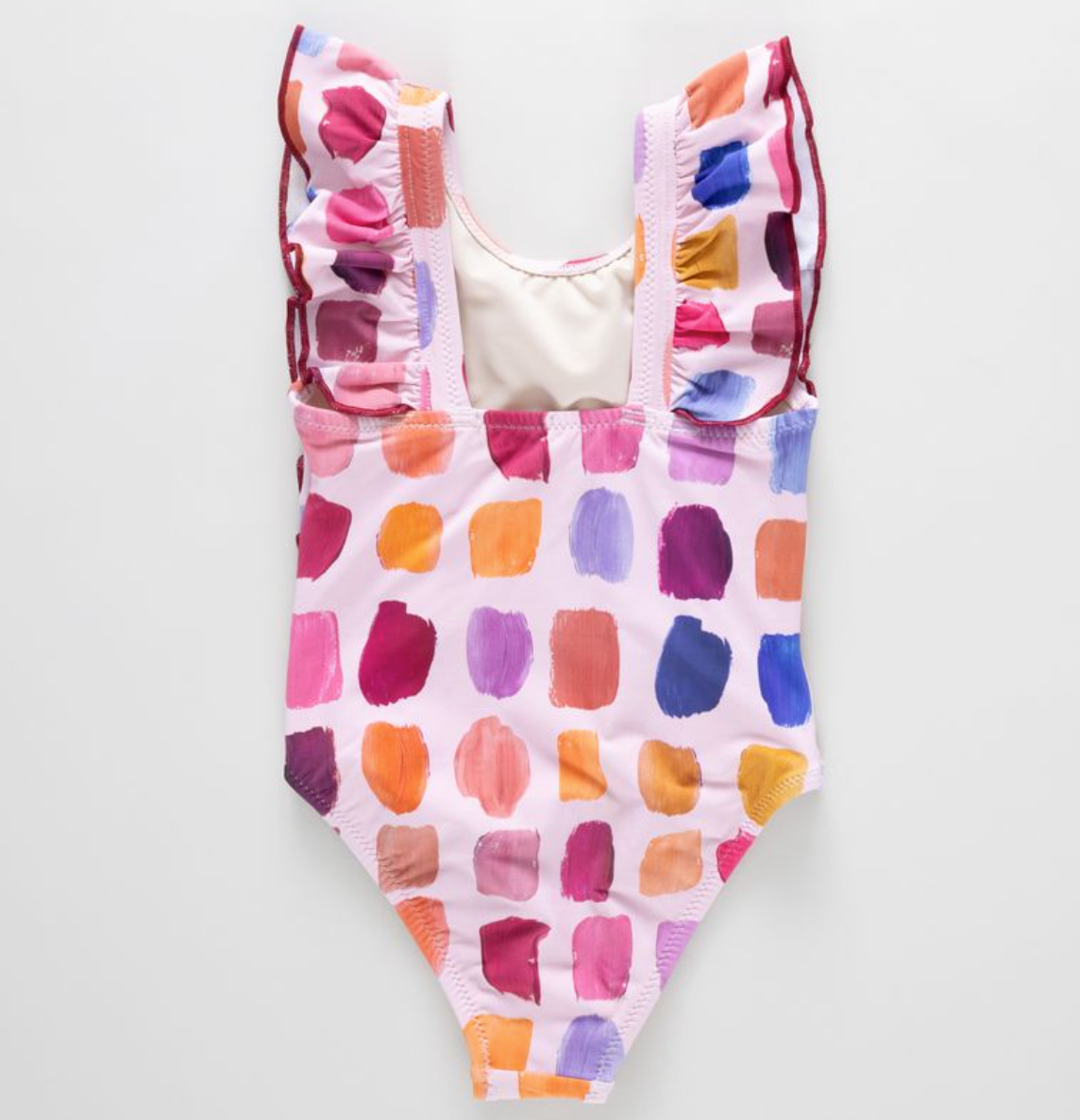 girls katniss suit- pink paint swatches