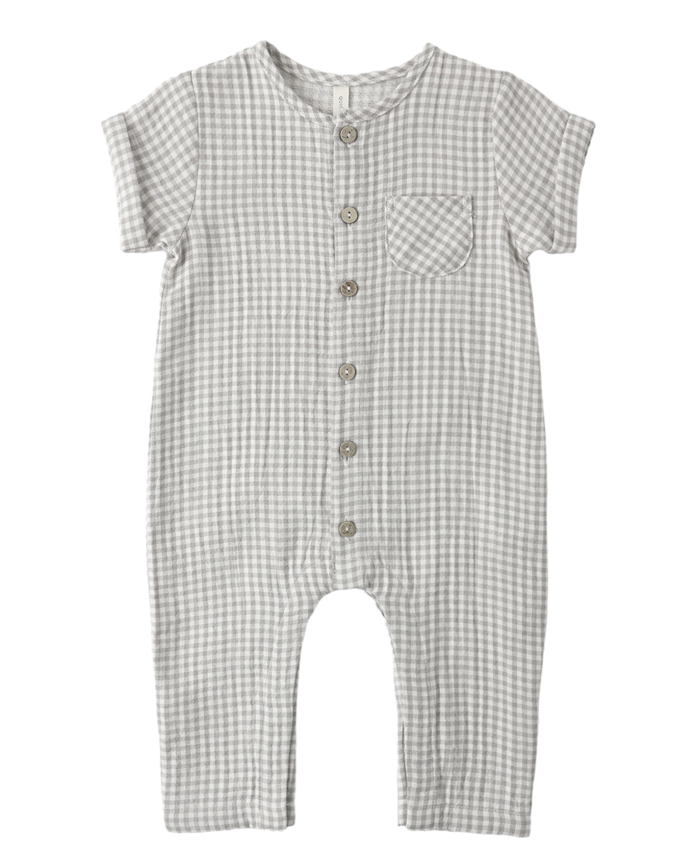 CHARLIE JUMPSUIT | SAGE GINGHAM