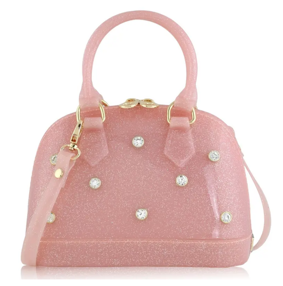 Rhinestone Cate Light Pink Sparkle