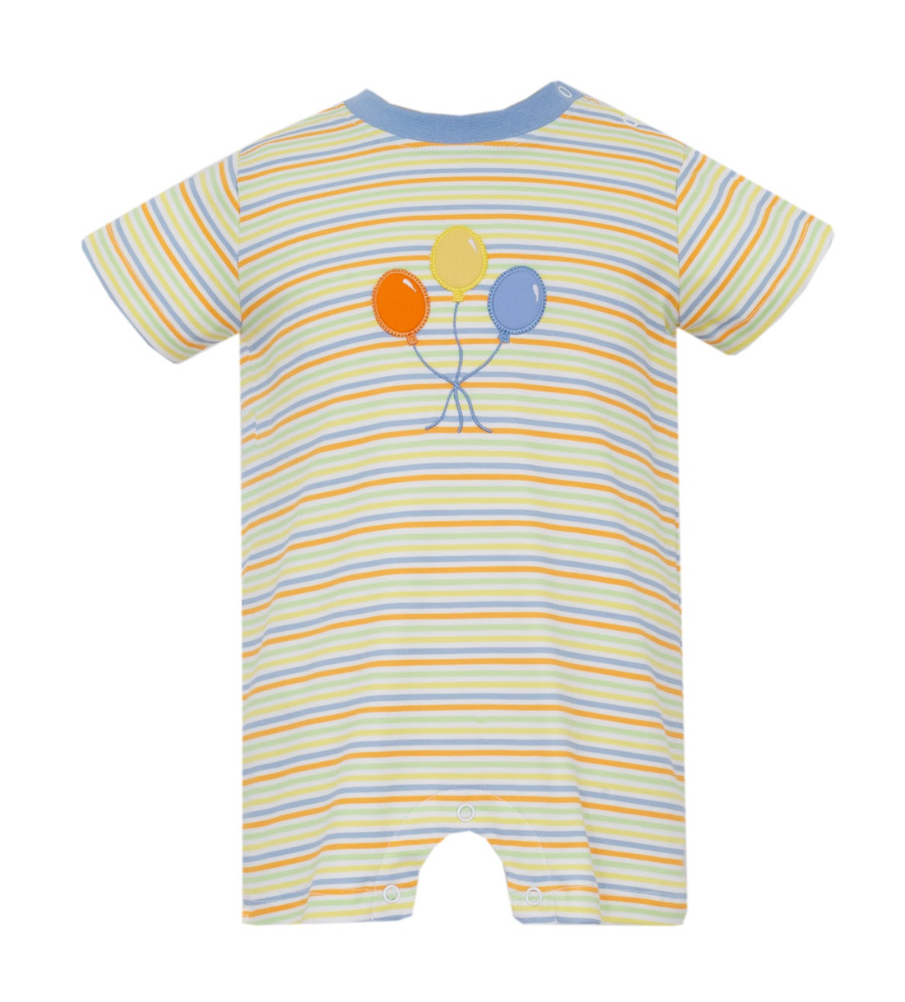 Balloon Multi Color Stripe Romper