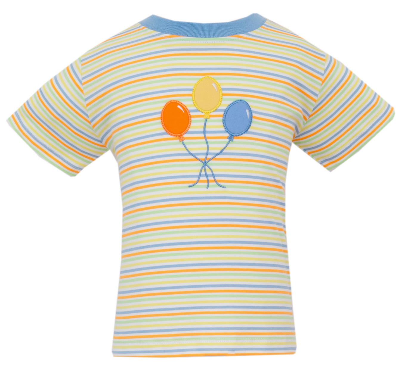 Balloon Multi Stripe Knit T-Shirt