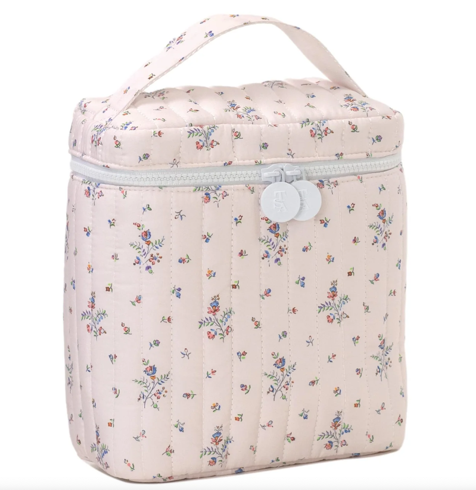 Quilted Go Go Lunch Bag- Fleurie