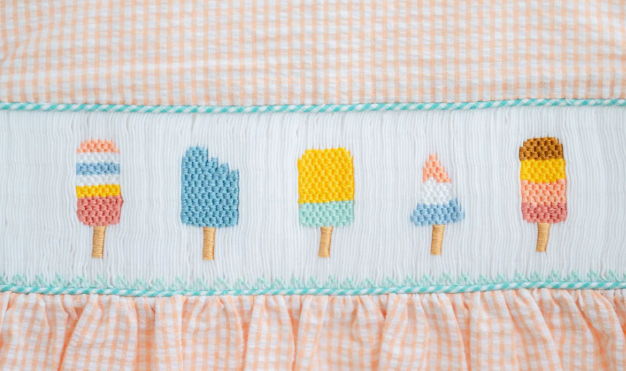 Popsicles Smocked Annabelle Bloomer Set