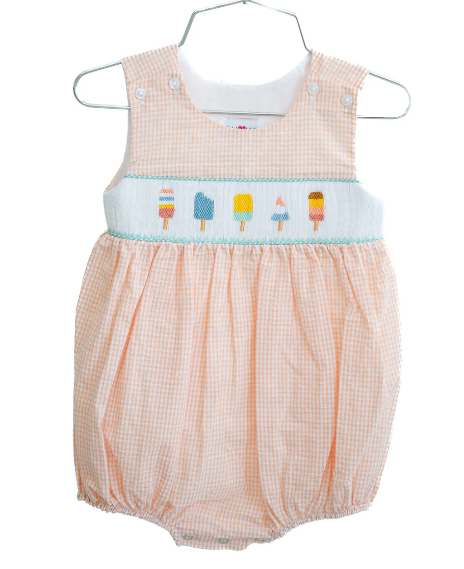 Popsicles Smocked Elliot Bubble