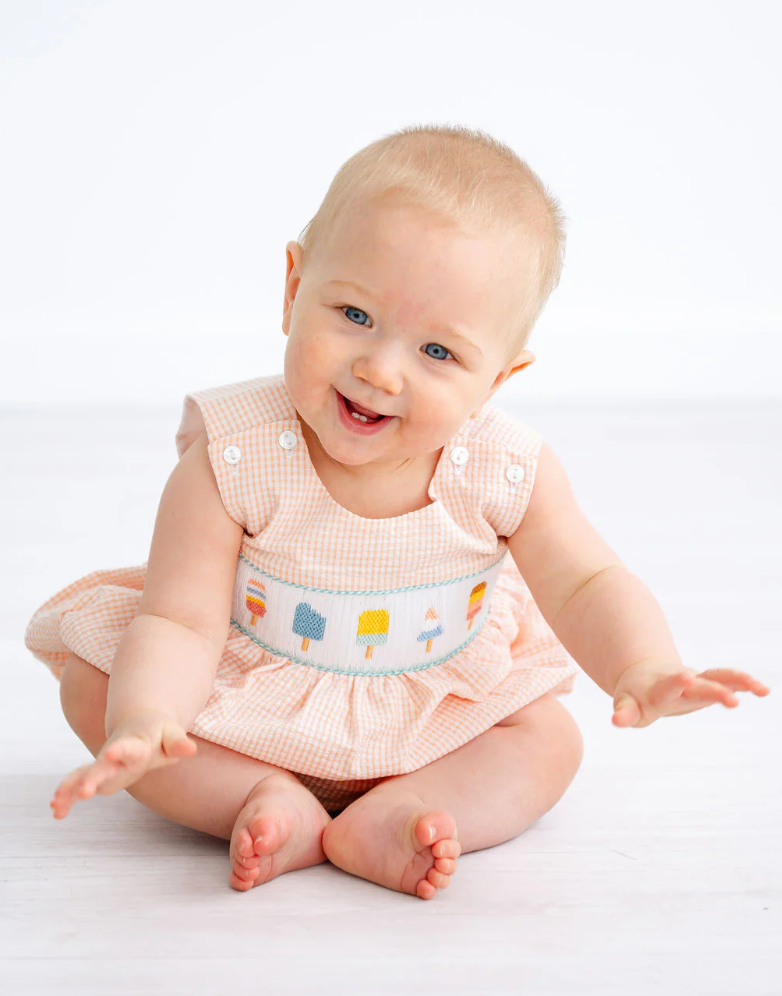 Popsicles Smocked Elliot Bubble