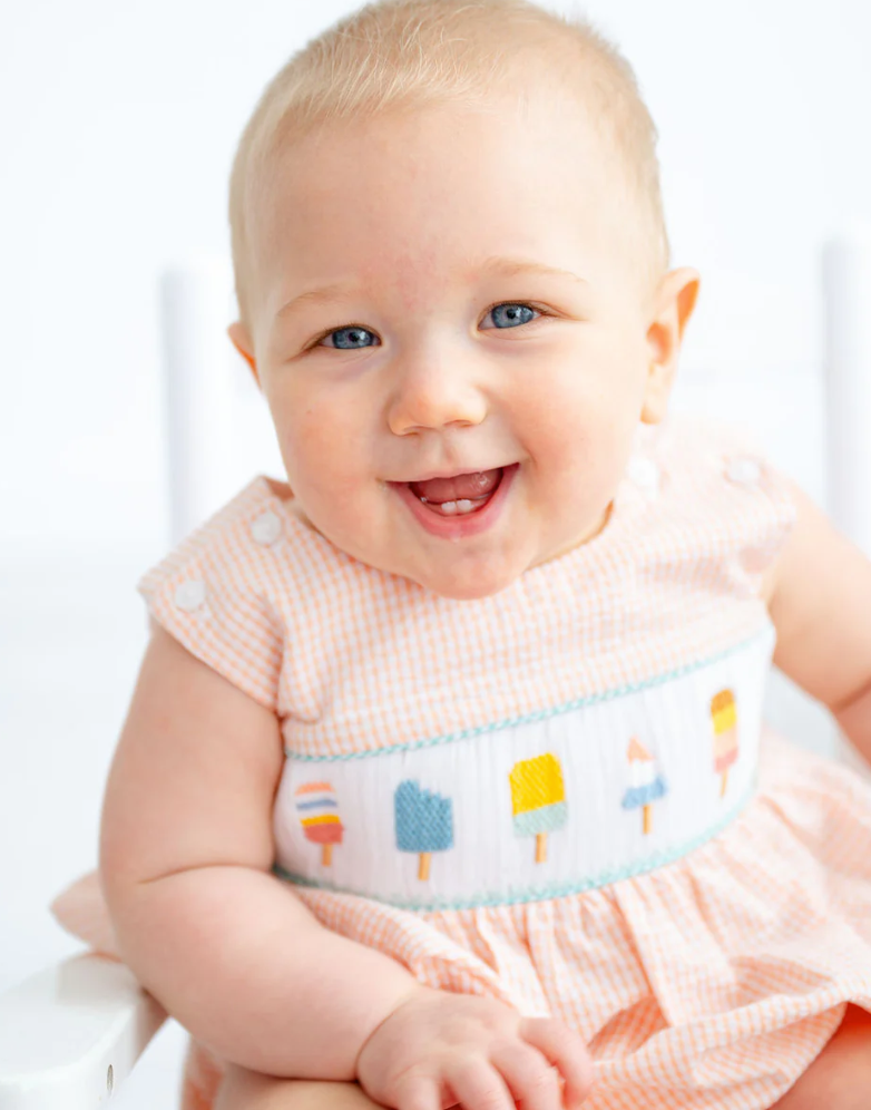 Popsicles Smocked Elliot Bubble