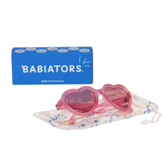Fuchsia Haze Heart | Pink Transparent Lenses