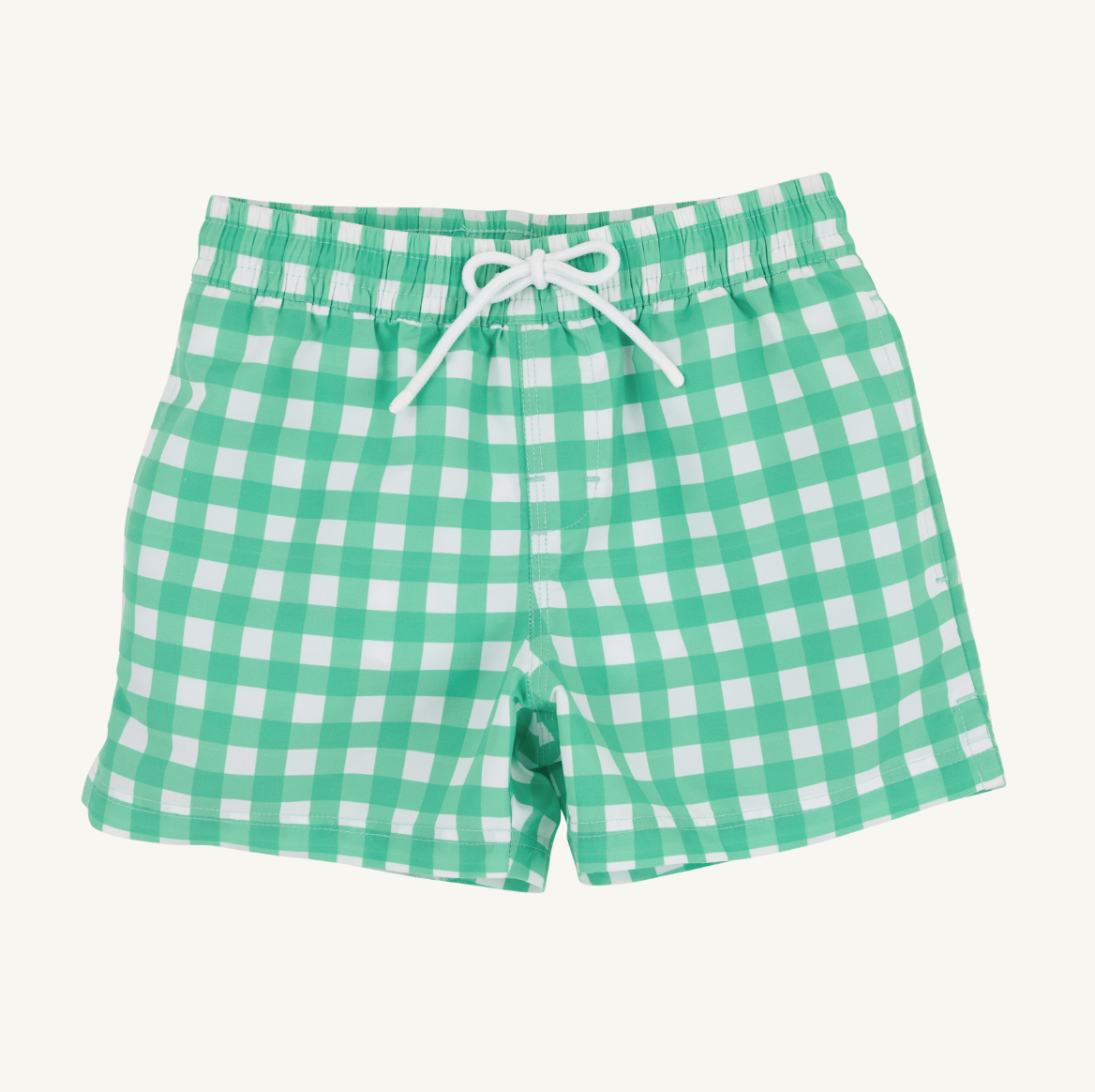 Tortola Swim Trunks- Gibson Island Green Gingham