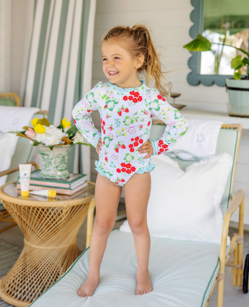 Sarasota Surf Suit- Berry Sweet