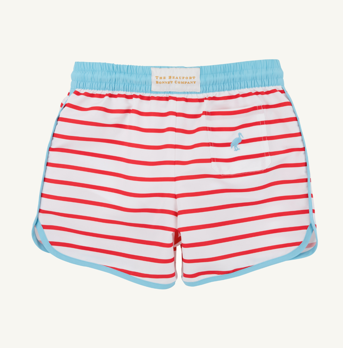 Tanner Trunks- Richmond Red Stripe