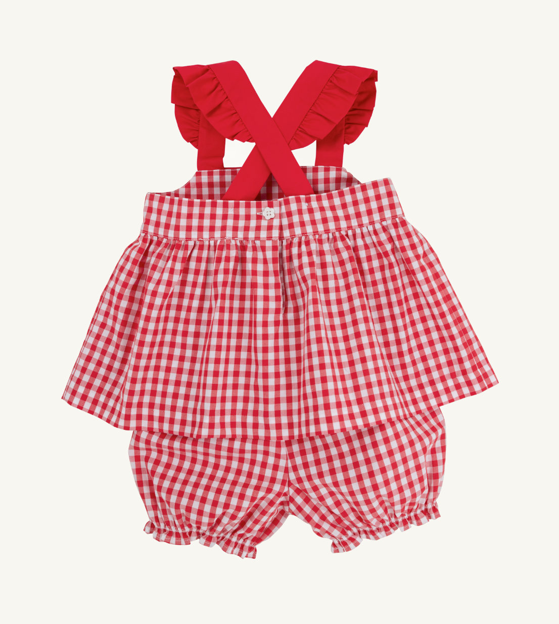 Nancy's Novelty Set- Richmond Red Gingham Ric Rac