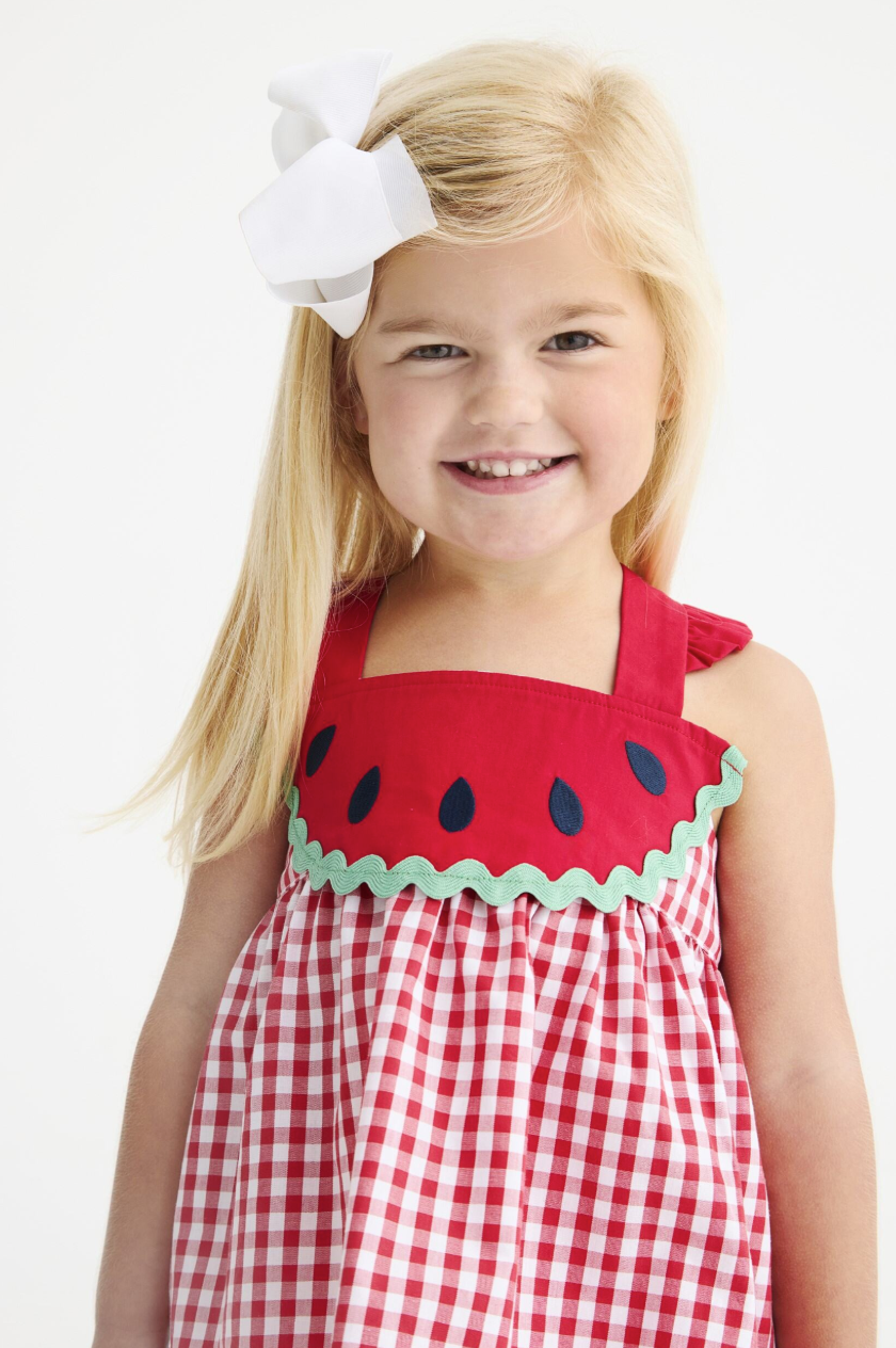 Nancy's Novelty Set- Richmond Red Gingham Ric Rac