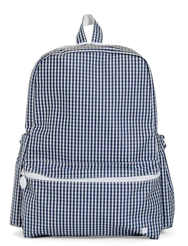 Backpacker- Navy Gingham