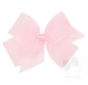 Medium Classic Organza Hair Bow