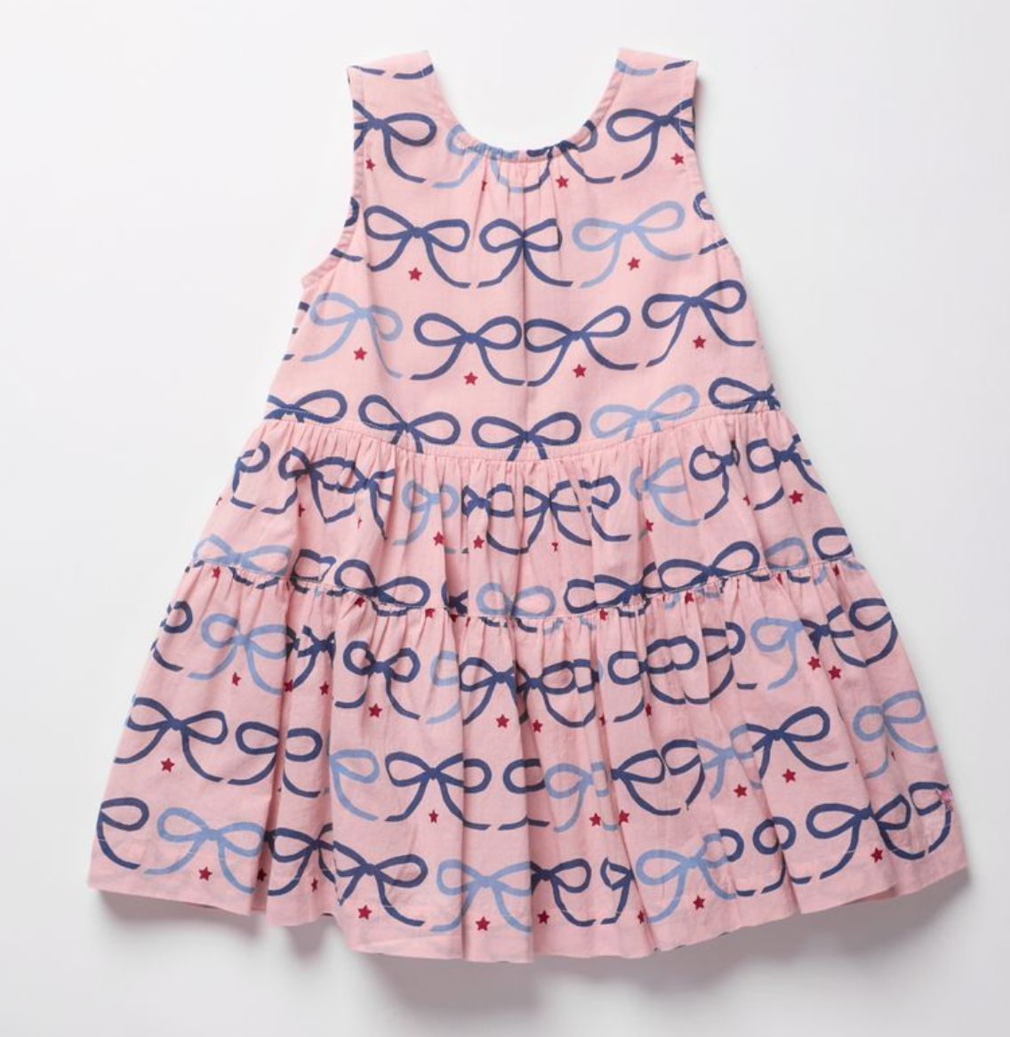 Eloise Dress- Pink Bows