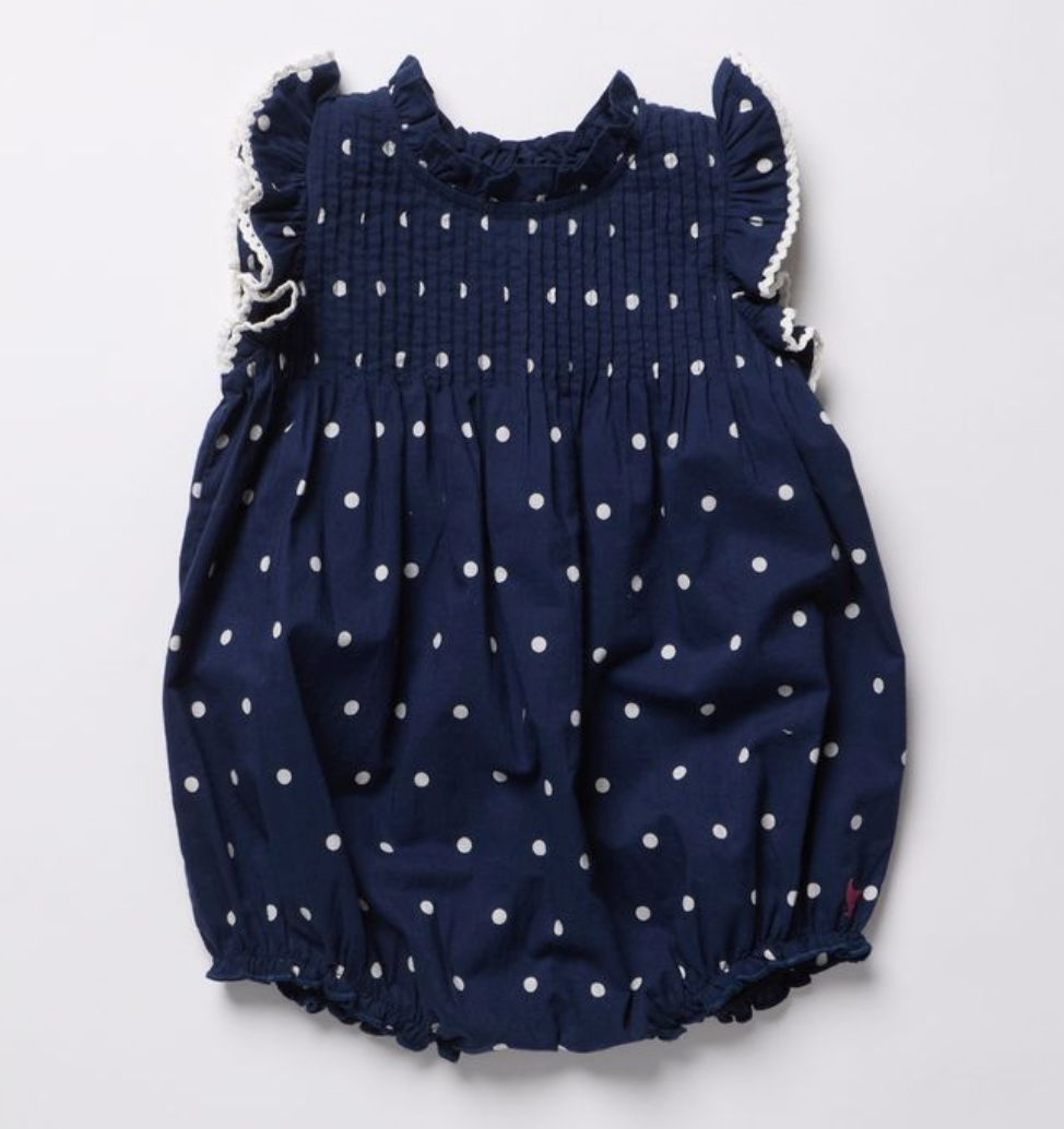 Jaipur Bubble- Navy Dot