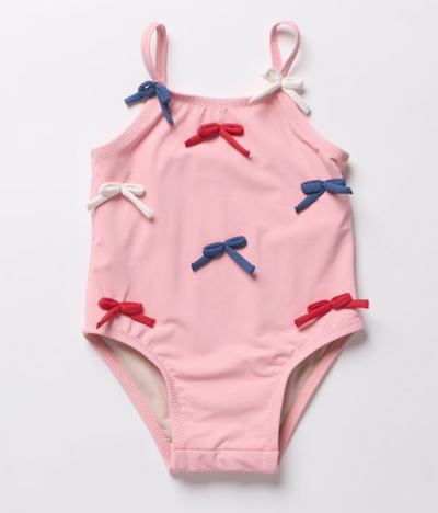 Baby Girls Lottie Suit- Pink Bows