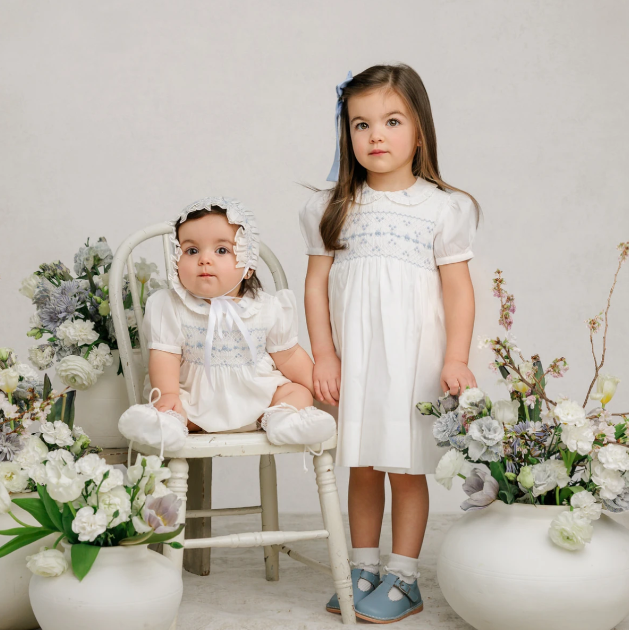 Girls Heritage Bleu Romper