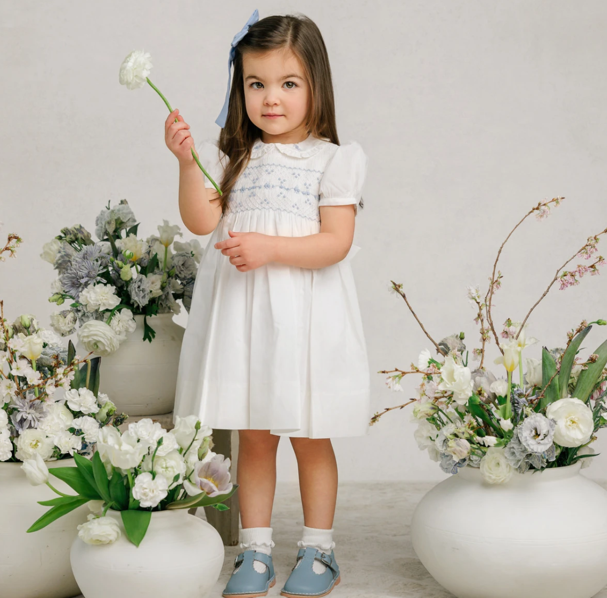 Girls Heritage Bleu Dress