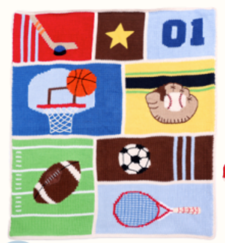 Artwalk All Sports Baby Blanket