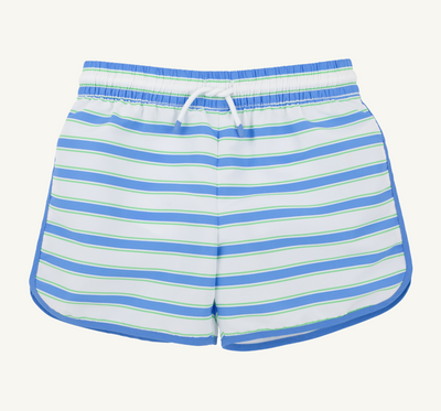 Tanner Trunks- Seabrook Stripe Sunrise Blvd. Blue