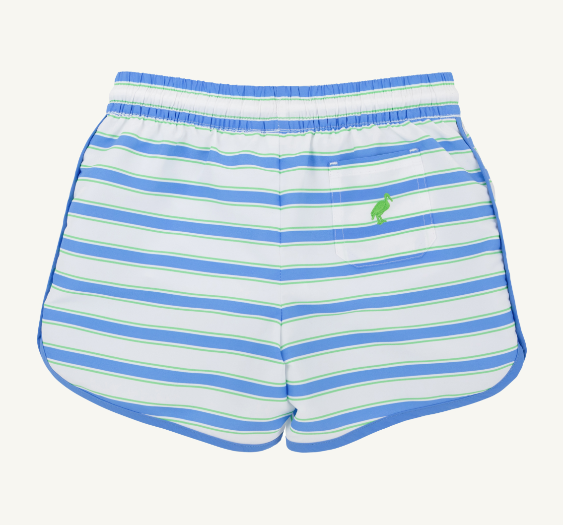Tanner Trunks- Seabrook Stripe Sunrise Blvd. Blue