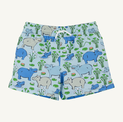 Tortola Swim Trunks- Bal Harbour Hippo