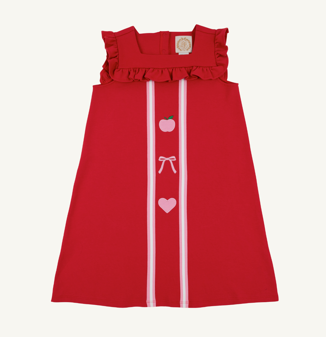 Darla Dress- Richmond Red/ Hamptons Hot Pink