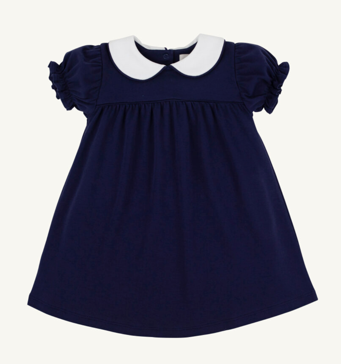 Holly Day Dress Pima- Nantucket Navy