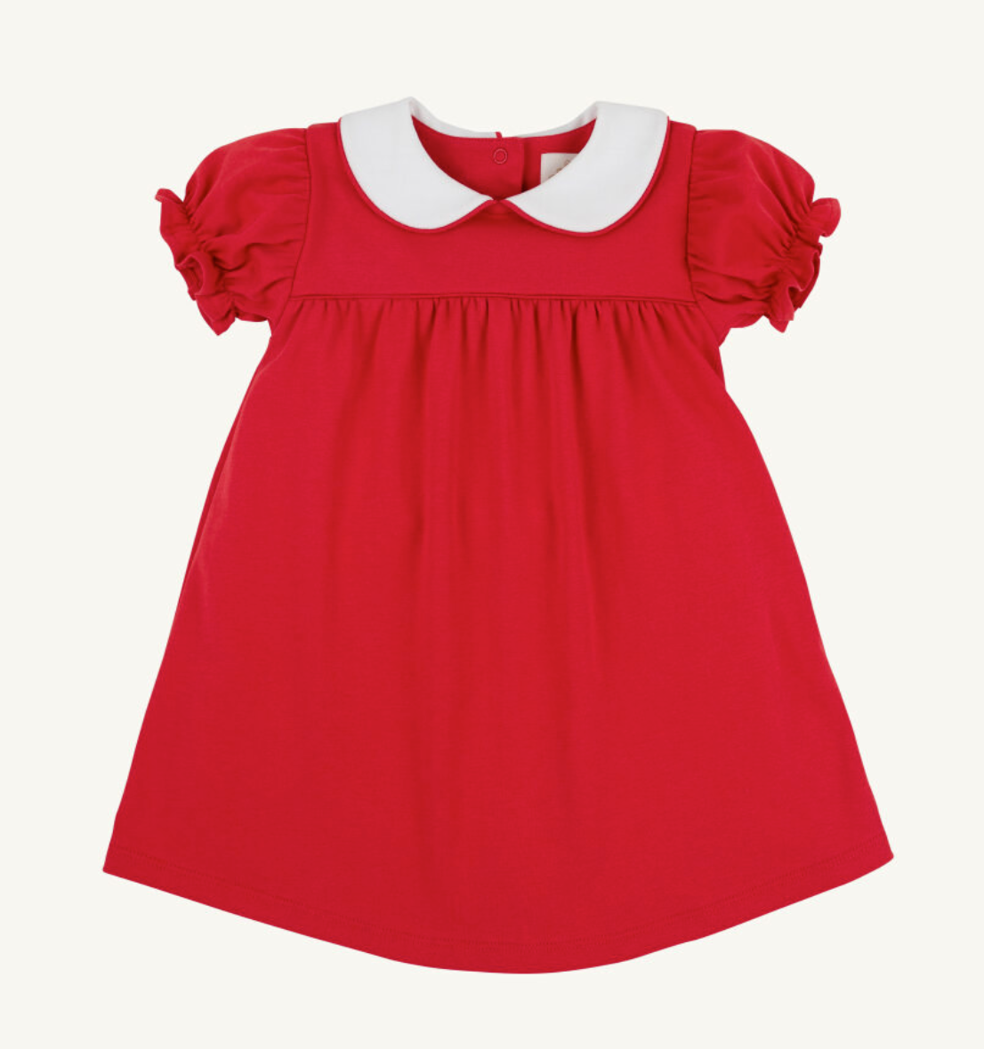 Holly Day Dress Pima- Richmond Red