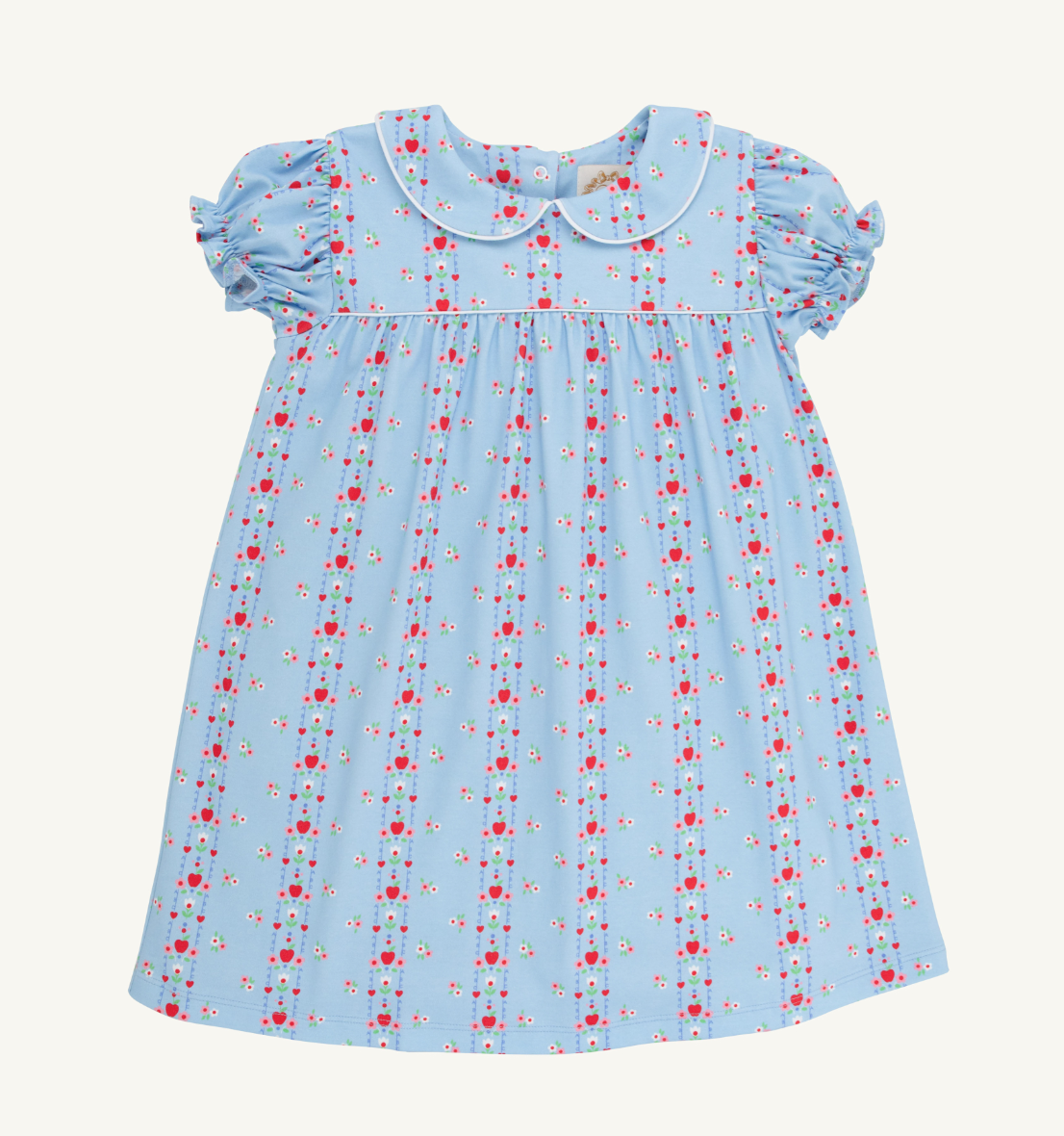 Holly Day Dress Pima- First Day Flowers