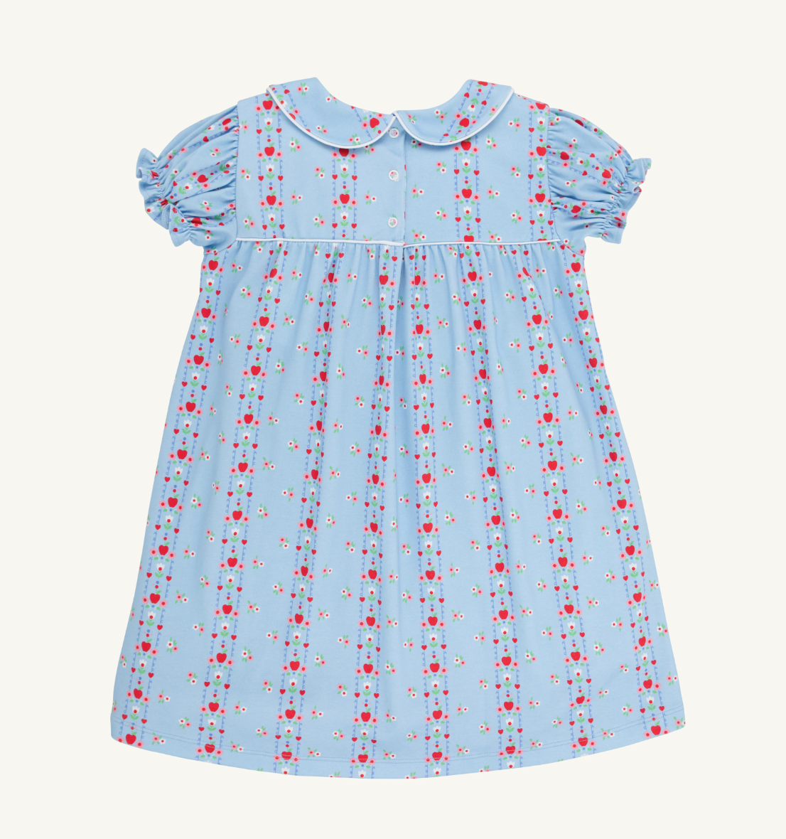 Holly Day Dress Pima- First Day Flowers