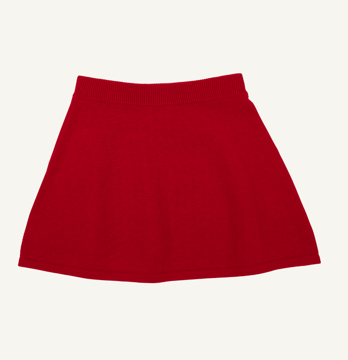 Searcy Sweater Skirt- Richmond Red